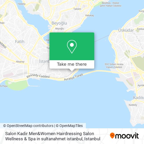 how to get to salon kadir men women hairdressing salon wellness spa in sultanahmet istanbul in fatih by bus train metro cable car or tram