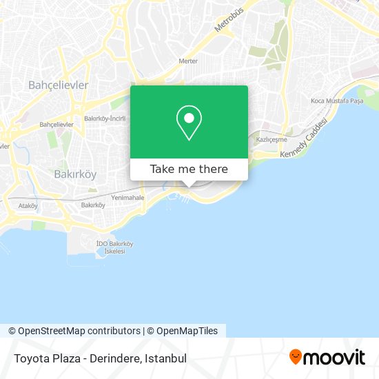 Toyota Plaza - Derindere map