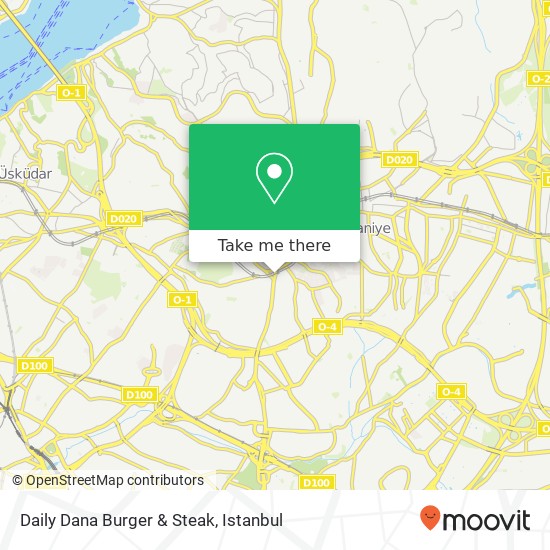 Daily Dana Burger & Steak map