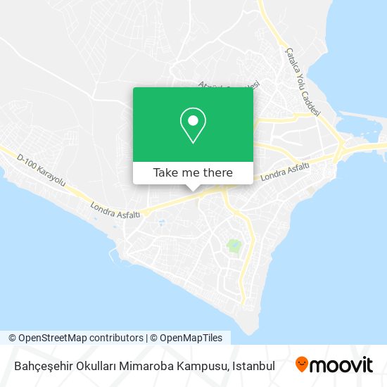 Bahçeşehir Okulları Mimaroba Kampusu map