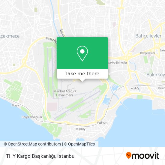 THY Kargo Başkanlığı map