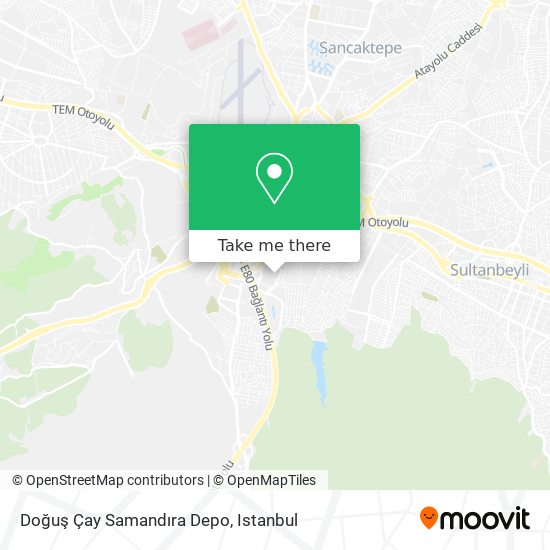 Doğuş Çay Samandıra Depo map