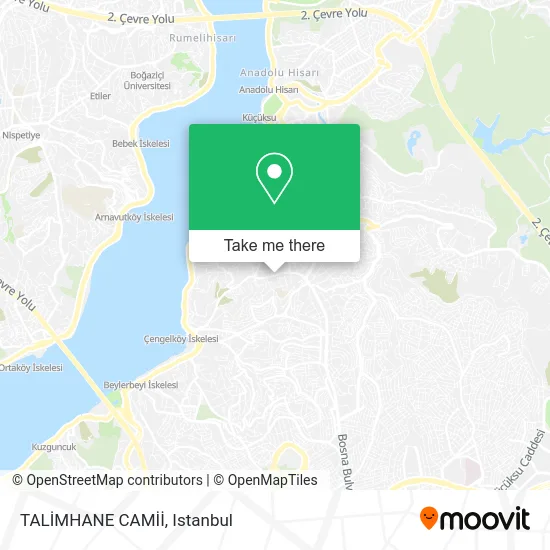 TALİMHANE CAMİİ map