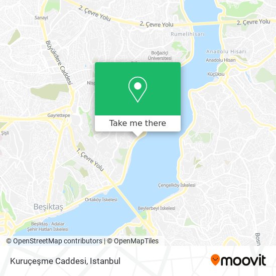 Kuruçeşme Caddesi map