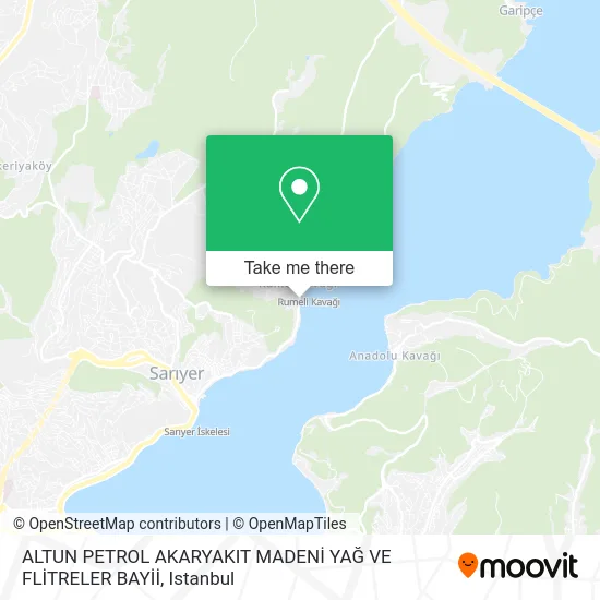 ALTUN PETROL AKARYAKIT MADENİ YAĞ VE FLİTRELER BAYİİ map