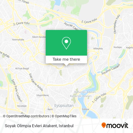 Soyak Olimpia Evleri Atakent map