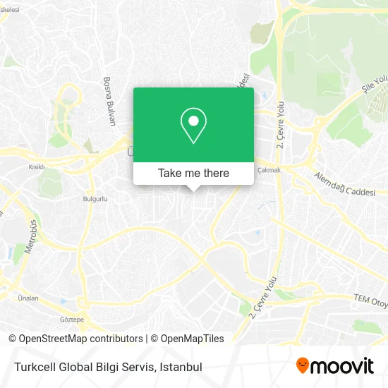 Turkcell Global Bilgi Servis map