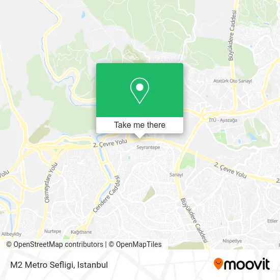 M2 Metro Sefligi map