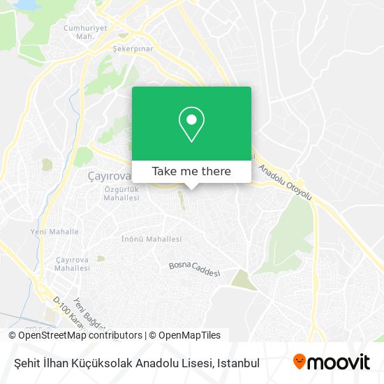 Şehit İlhan Küçüksolak Anadolu Lisesi map