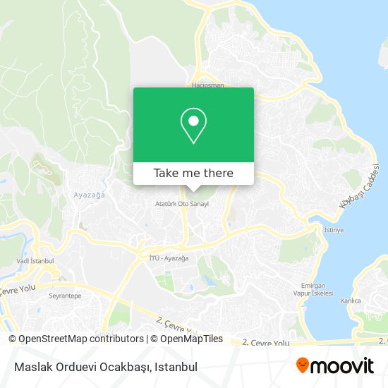 Maslak Orduevi Ocakbaşı map