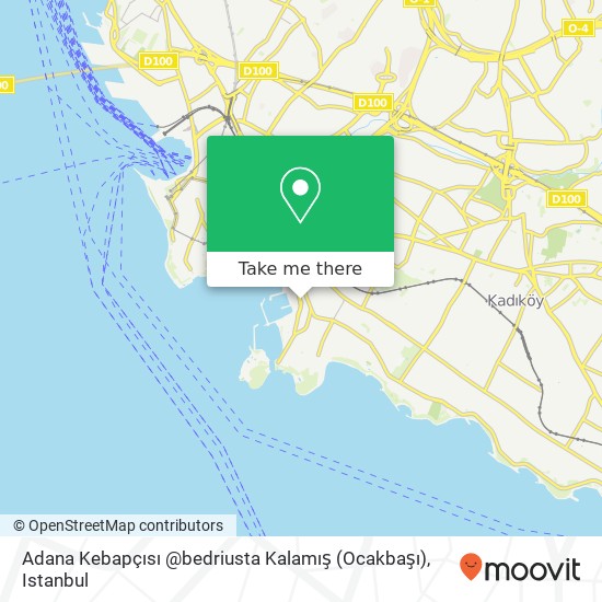 Adana Kebapçısı @bedriusta Kalamış (Ocakbaşı) map