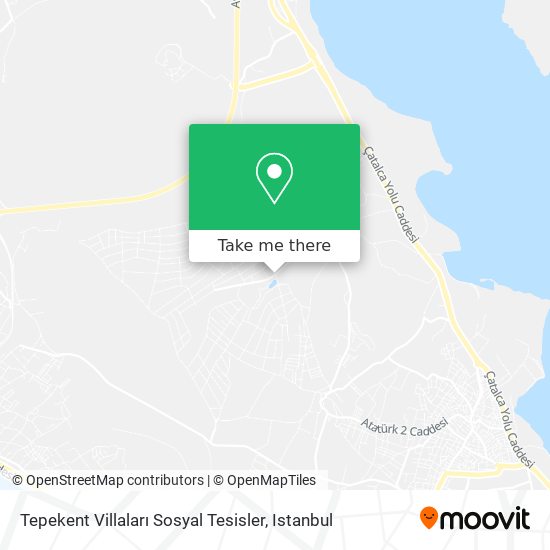 Tepekent Villaları Sosyal Tesisler map