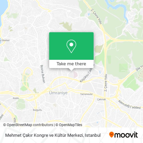 Mehmet Çakır Kongre ve Kültür Merkezi map