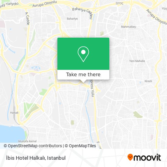 İbis Hotel Halkalı map