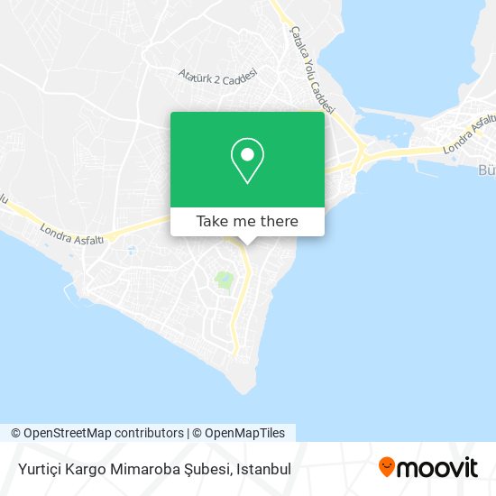 Yurtiçi Kargo Mimaroba Şubesi map