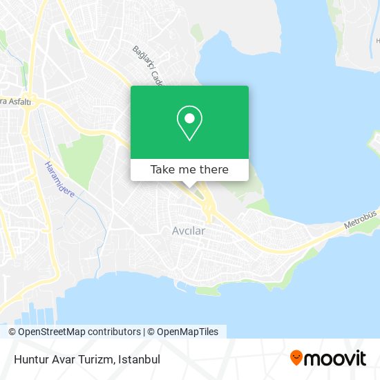 Huntur Avar Turizm map