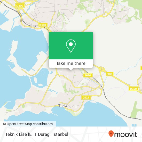 Teknik Lise İETT Durağı map