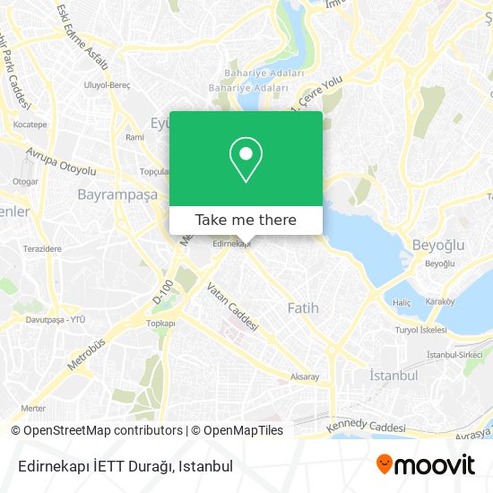 Edirnekapı İETT Durağı map
