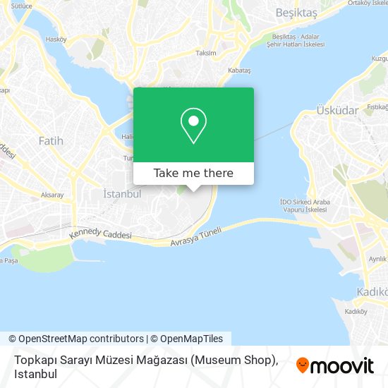 Topkapı Sarayı Müzesi Mağazası (Museum Shop) map