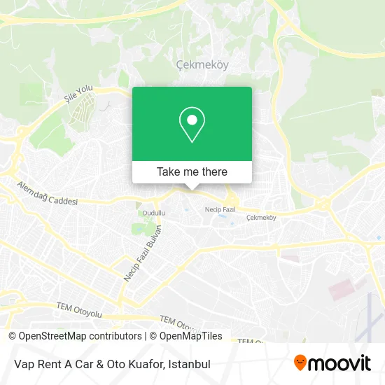 Vap Rent A Car & Oto Kuafor map