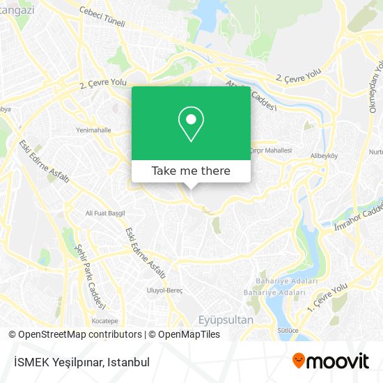İSMEK Yeşilpınar map
