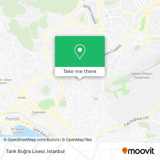 Tarık Buğra Lisesi map