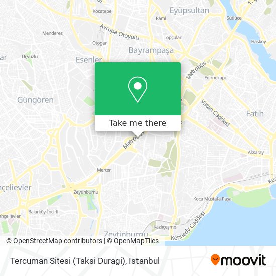 Tercuman Sitesi (Taksi Duragi) map