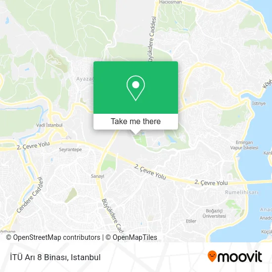 İTÜ Arı 8 Binası map