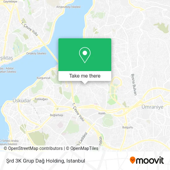 Şrd 3K Grup Dağ Holding map