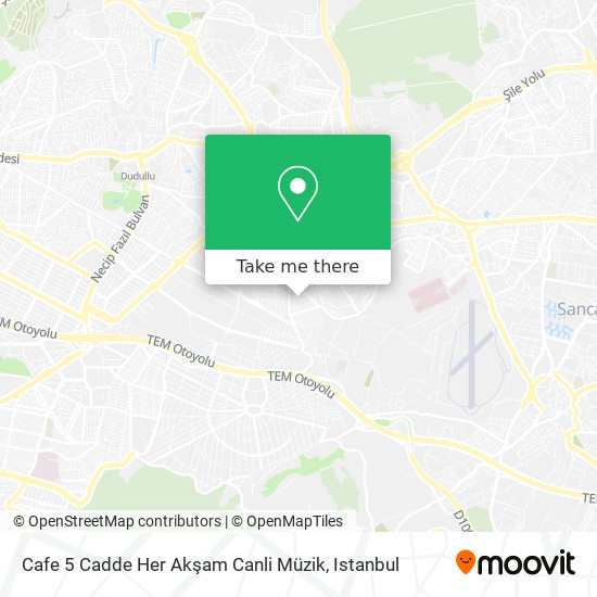 Cafe 5 Cadde Her Akşam Canli Müzik map