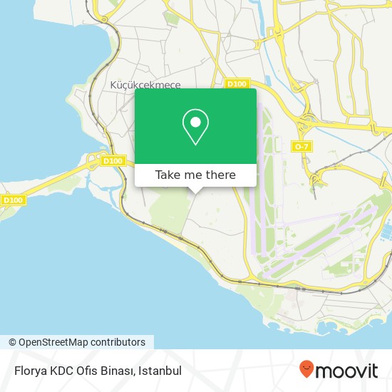 Florya KDC Ofis Binası map