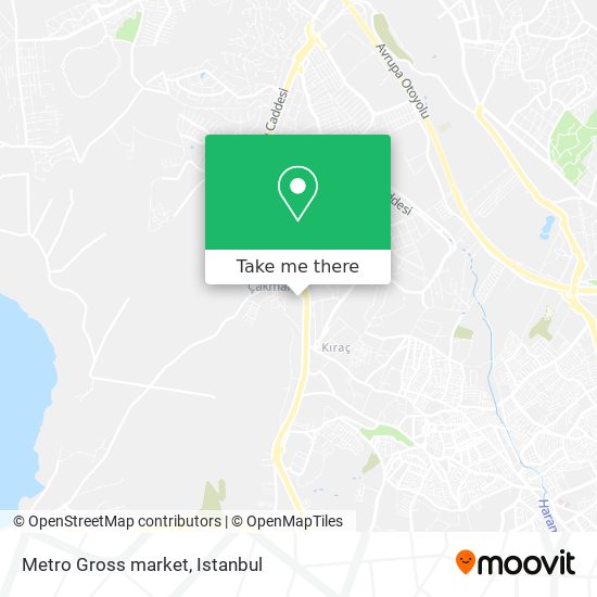 Metro Gross market map