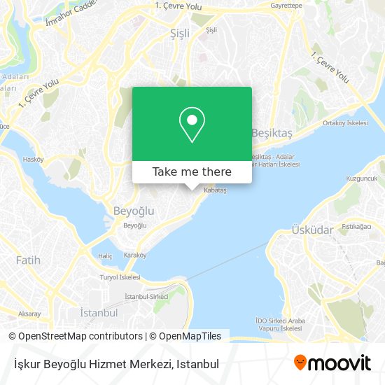 İşkur Beyoğlu Hizmet Merkezi map