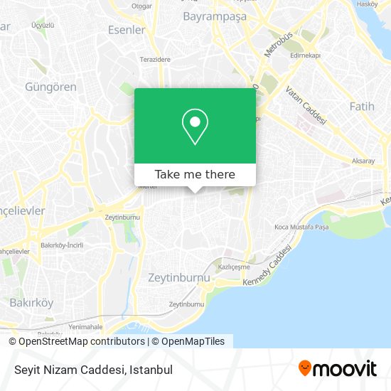 Seyit Nizam Caddesi map