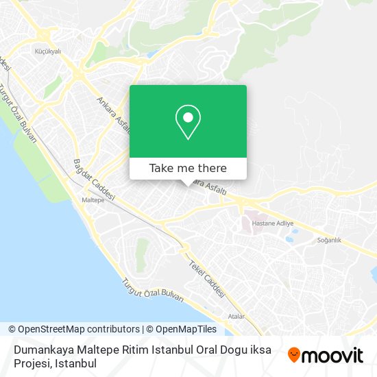 Dumankaya Maltepe Ritim Istanbul Oral Dogu iksa Projesi map