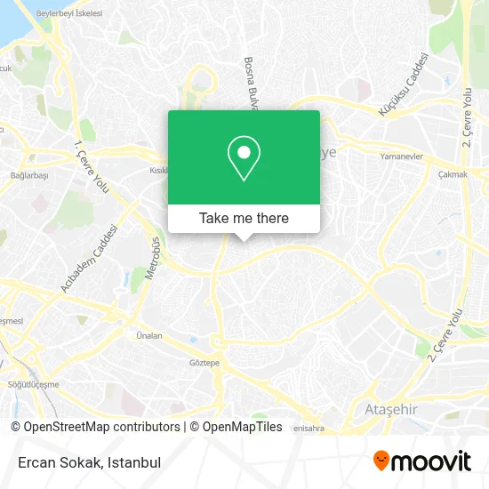 Ercan Sokak map