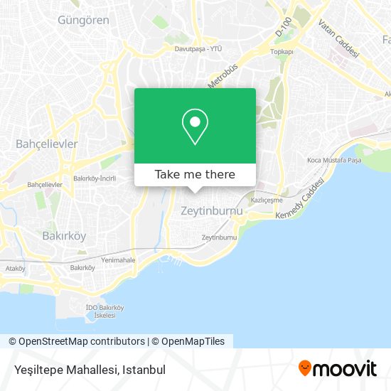 Yeşiltepe Mahallesi map