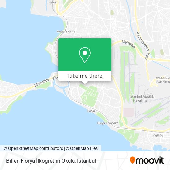 Bilfen Florya İlköğretim Okulu map