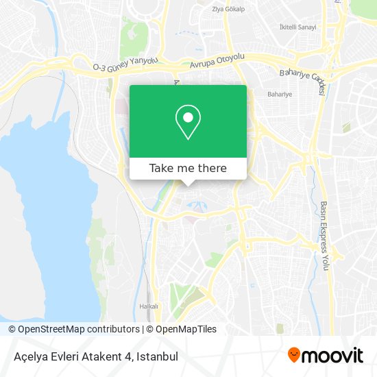 Açelya Evleri Atakent 4 map