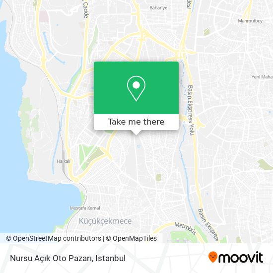 Nursu Açık Oto Pazarı map