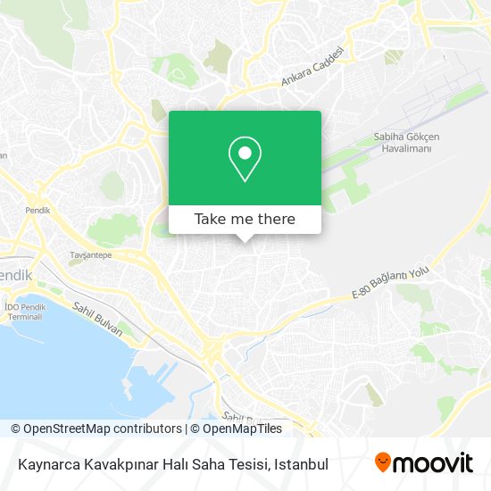 Kaynarca Kavakpınar Halı Saha Tesisi map