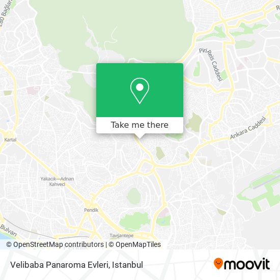 Velibaba Panaroma Evleri map