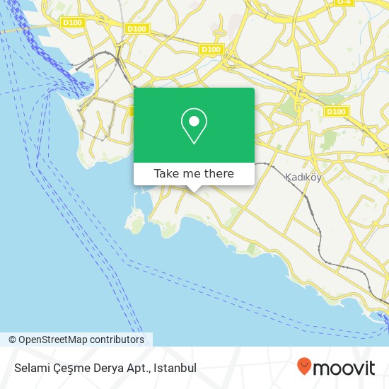 Selami Çeşme Derya Apt. map