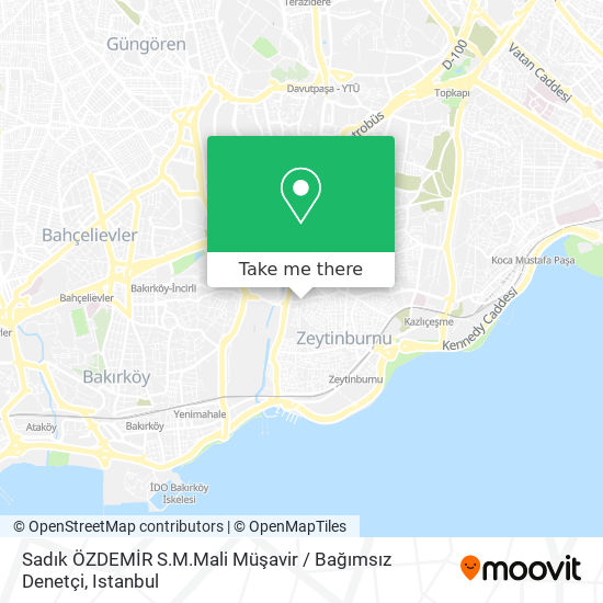 Sadık ÖZDEMİR S.M.Mali Müşavir / Bağımsız Denetçi map