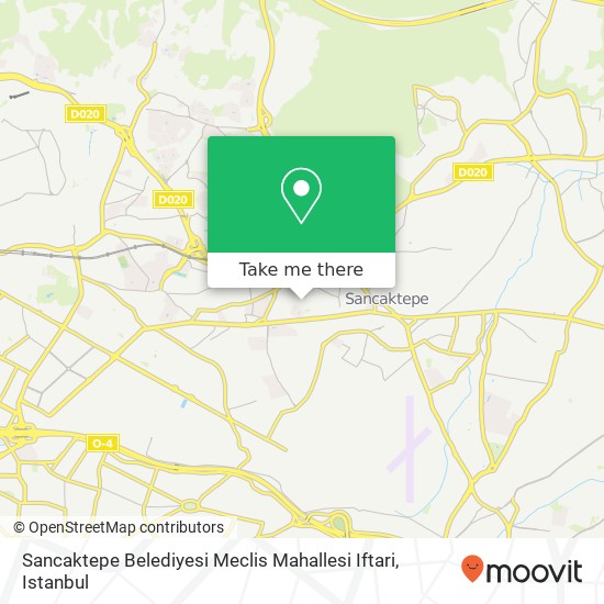 Sancaktepe Belediyesi Meclis Mahallesi Iftari map