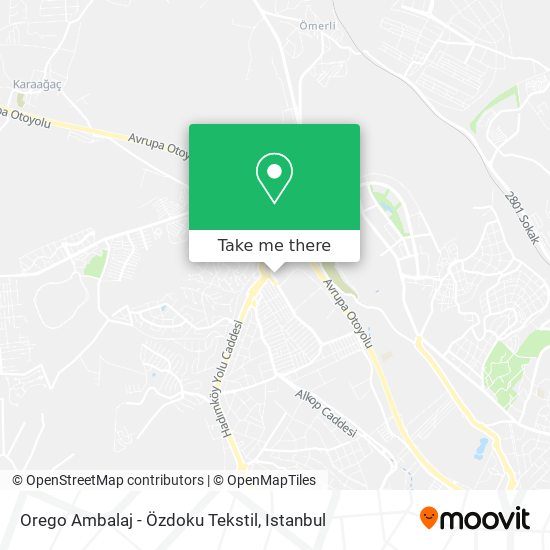 Orego Ambalaj - Özdoku Tekstil map