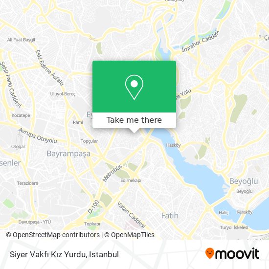 Siyer Vakfı Kız Yurdu map