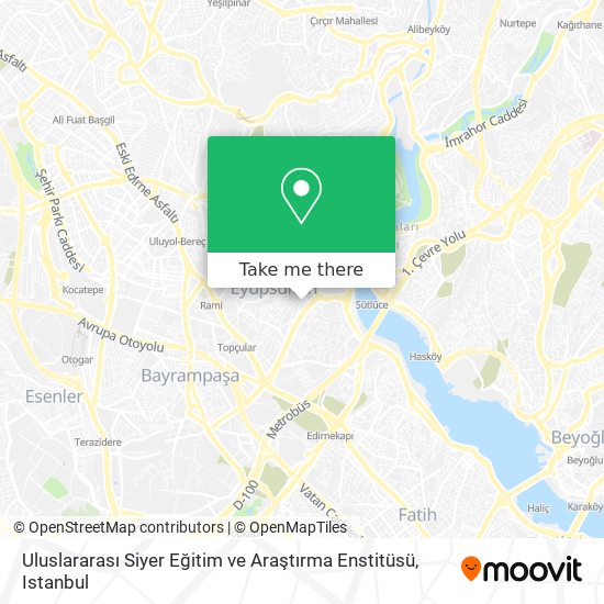 Uluslararası Siyer Eğitim ve Araştırma Enstitüsü map