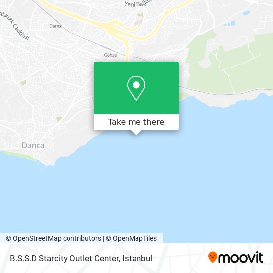 B.S.S.D Starcity Outlet Center map