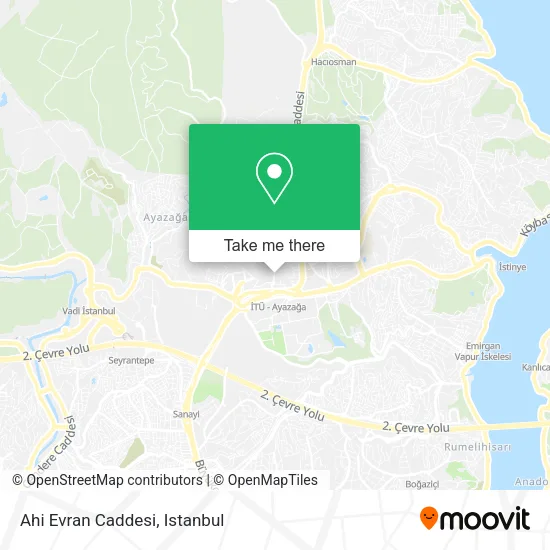 Ahi Evran Caddesi map